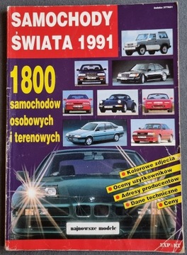 Samochody Świata 1991 - Katalog