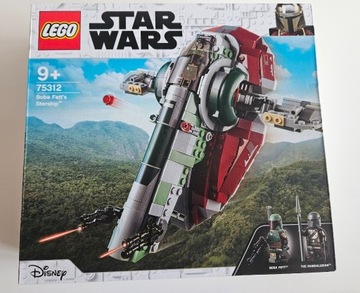 NOWE LEGO Star Wars 75312 Statek Boby Fetta