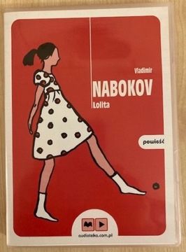 LOLITA, Vladimir Nabokov - audiobook, stan idealny