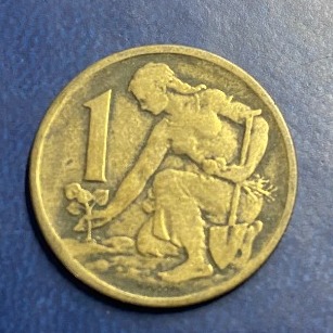 Czechosłowacja 1 korona, 1965