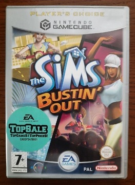 The Sims Bustin' Out nintendo gamecube 