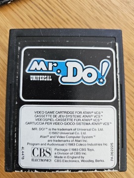 Mr. Do! Universal Atari 1983 Cartridge