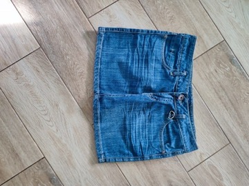 Modna mini  spódniczka jeans jak nowa 