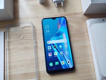 Oppo A12 4/64GB Blue - fajny smartfon -zestaw!