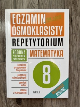 Egzamin ósmoklasisty, Repetytorium do matematyki