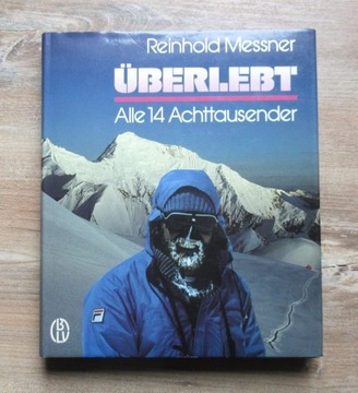 Reinhold Messner - album górski z autografem!