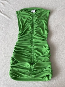zielona sukienka zara