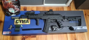 Zestaw ASG Cyma Replika Karabinka AK 74/105 CM076E 