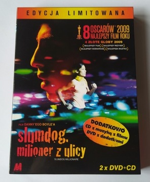 Slumdog Milioner Z Ulicy 2 DVD + CD 