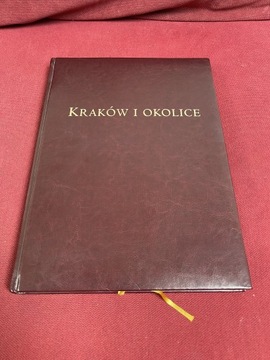 Skoczek Album Kraków i Okolice Oprawa Skórzana 