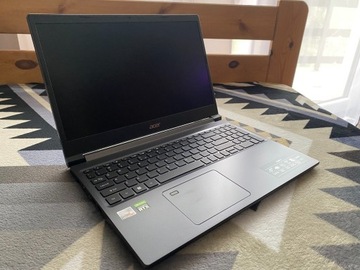 Laptop Acer Aspire 7 RTX3050 Ryzen 5 16GB RAM 