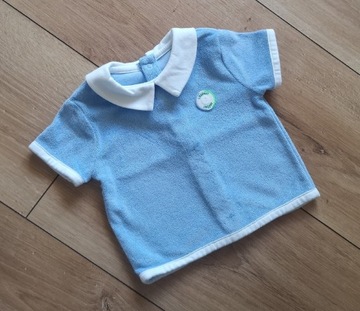 Błękitna bluzka niemowlęca Jacadi Paris oryginalna