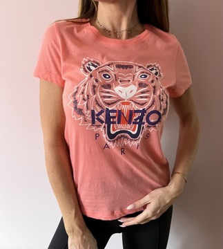 KENZO T-shirt różowy rozmiar XS 34