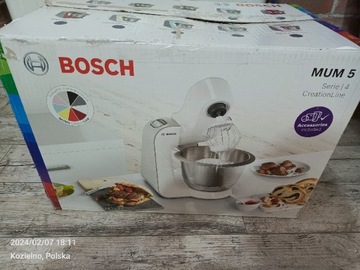 Robot kuchenny planetarny bosch mum58m64 