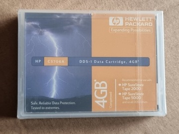 HP C5706A DDS -1 Data Cartridge 4GB