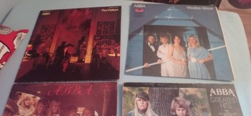 Plyty winylowe ABBA - kolekcja stan bdb