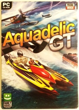 Gra PC CD-ROM Aquadelic GT Łodzie motorowe wyścigi