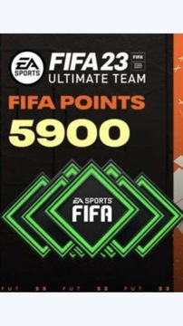 FIFA 23 KOD DOŁADOWUJĄCY 5900 FIFA POINTS