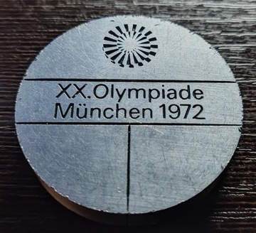 Medal uczestnictwa w Igrzyskach Olimpijskich 1972