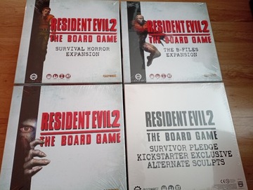 Resident Evil 2  Gra planszowa Kickstarter Nowa