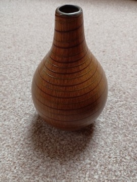 Wazon ceramiczny imitacja drewna 