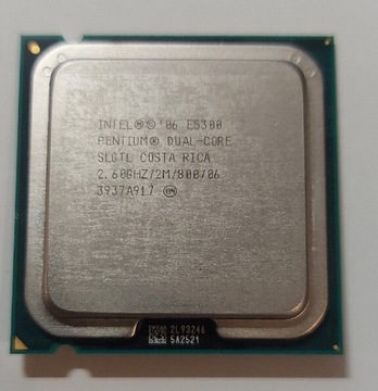 Intel Pentium E5300 2x 2,6GHz LGA775