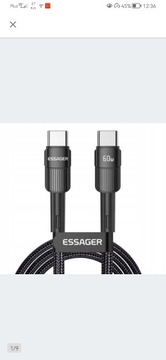 Kabel Essager jak Baseus PD60WXiaomi Oppo OnePlus 
