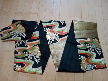 Japoński pas obi do kimono COSPLAY geisha zdobiony