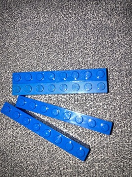 LEGO Klocek zwykły 1x8 3008 niebieski 4 sztuki