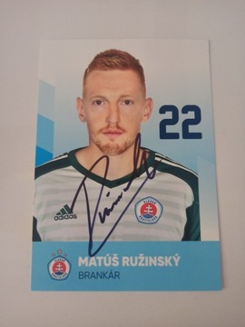 Matus Ruzinsky *AUTOGRAF* 