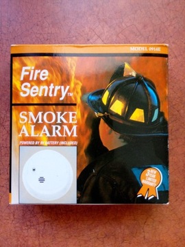 Detektor dymu Fire Sentry/Kidde na baterie 9V USA