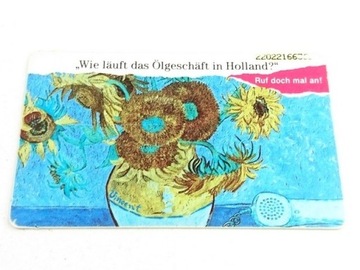 176 - Niemcy rysunek kwiatów 