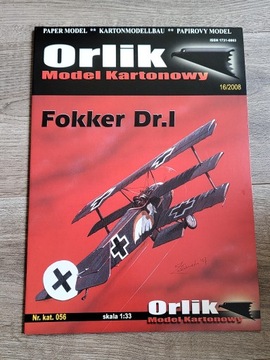 Orlik Fokker Dr.I + wręgi