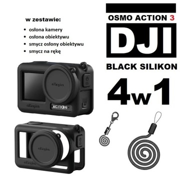 DJI Osmo Action 3 BLACK - zestaw 4w1