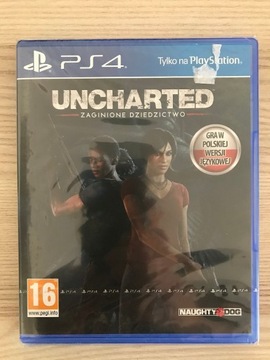 Uncharted Zaginione Dziedzictwo PL Okładka FOLIA