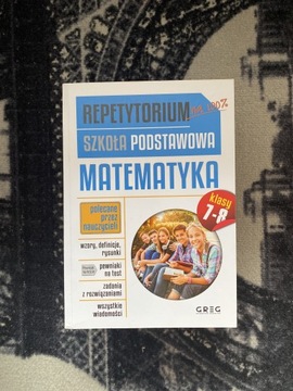 Repetytorium do matematyki klasy 7-8