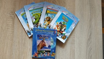 Kolekcja Kultowe animacje 4 płyty DVD dla dzieci.