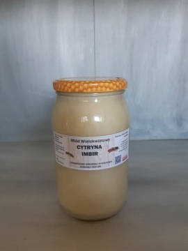 Miód Rzepakowy z WARMII 1,2 kg od pszczelarza 