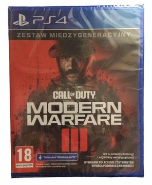 Gra PS4 CALL OF DUTY MODERN WARFARE 3