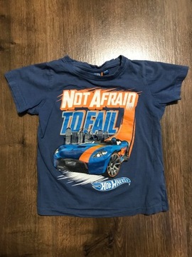 T-shirt krótki rękaw Hot Wheels 110/116