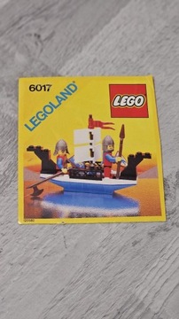 LEGO CASTLE łódka  6017 z 1987 r UNIKAT