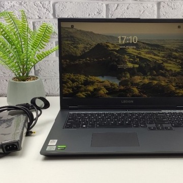 Laptop Lenovo Legion5 17.3"i7-10gGTX6GB Gwar!Win11