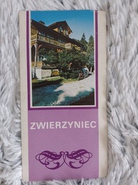 Zwierzyniec informator mapa 1979