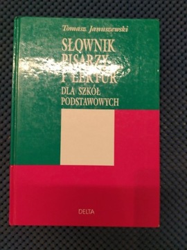 Książka - słownik pisarzy i lektur