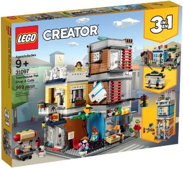 LEGO 31097 Creator- Sklep zoologiczny i kawiarenka