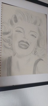 Szkic Marilyn Monroe 