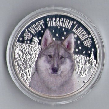 NIUE 2$, wilk, wilki, zwierzęta, 2014, kopia