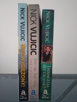 Nick Vujicic Zestaw 3 książek