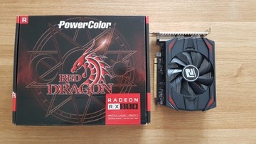 Power Color Radeon RX 550 Red Dragon 2GB GDDR5