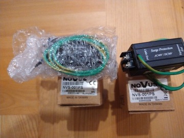 2x NoVus NVS-001PS ogranicznik przepięć AC40V DC56